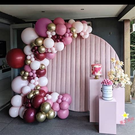 round backdrop decoration ideas